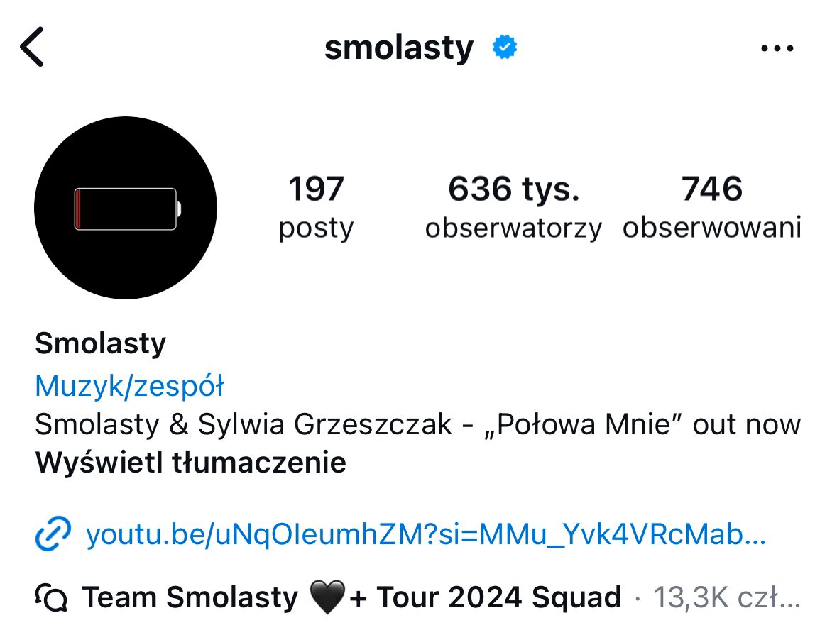 Smolasty, odwołany koncert, co zamieścił w sieci, co się z nim dzieje