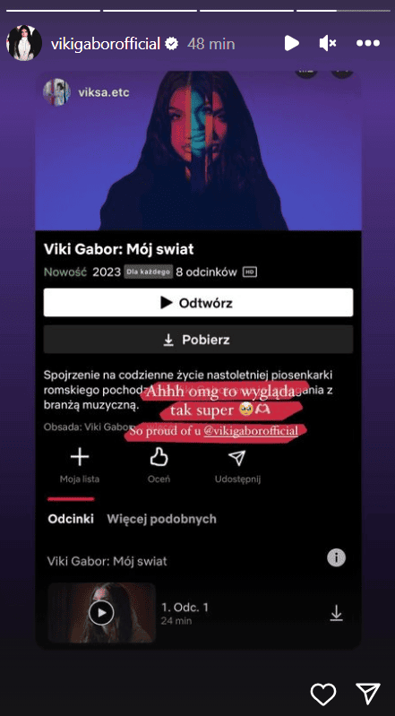 Instagram Viki Gabor