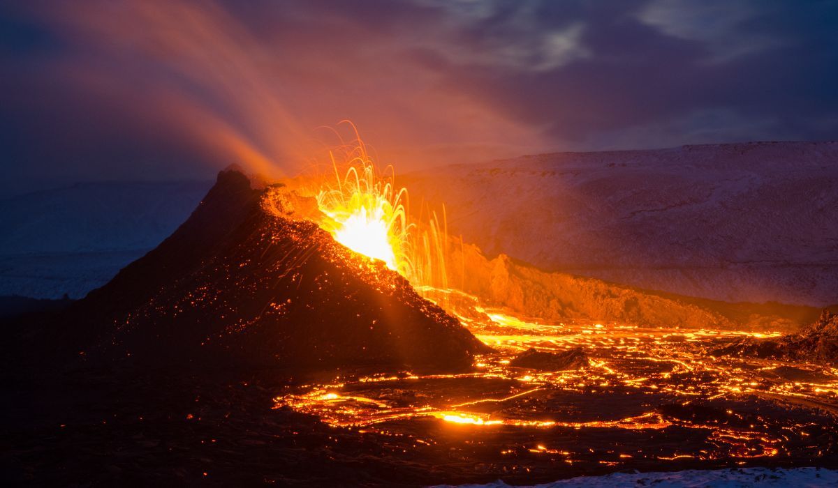 Islandia, wulkan