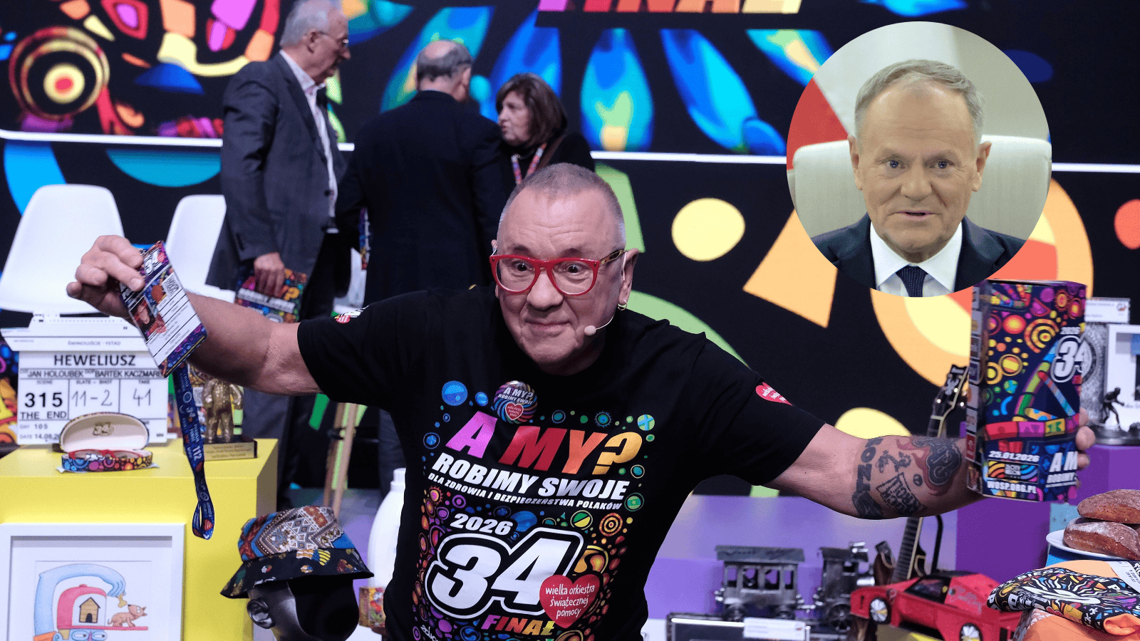 Szokujące, co dzieje się w dniu finału WOŚP. choćby Tusk łapie się za głowę