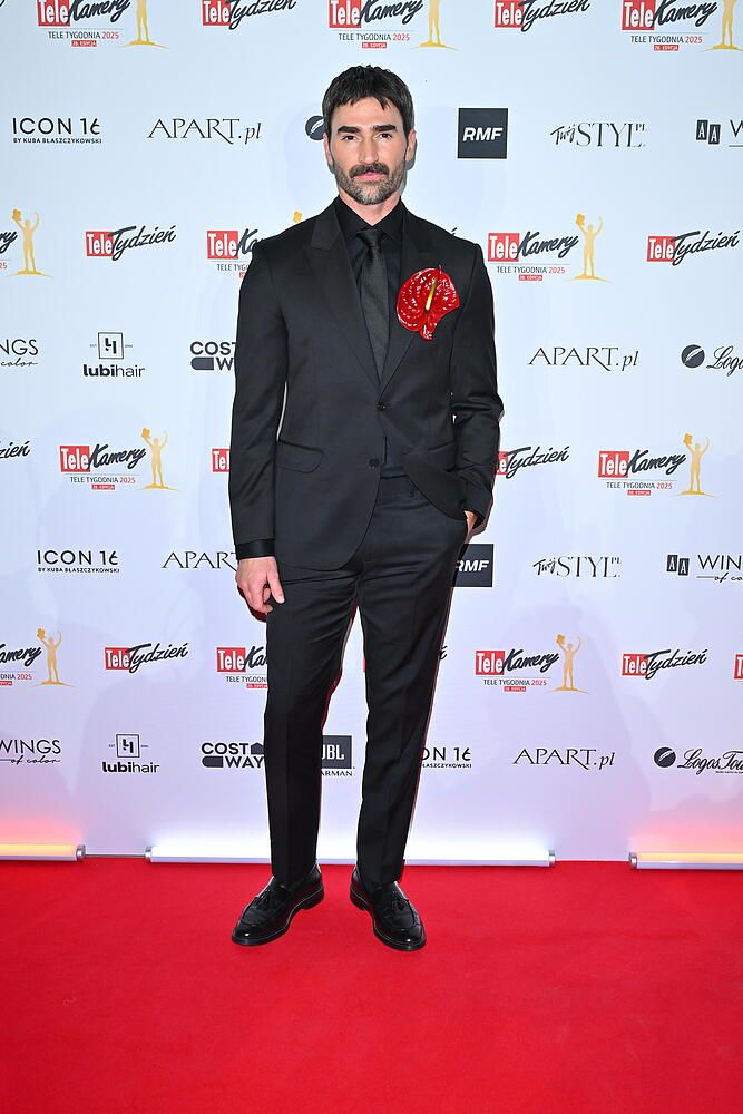 Jacek Jelonek na Telekamerach Tele Tygodnia 2025, fot. KAPiF