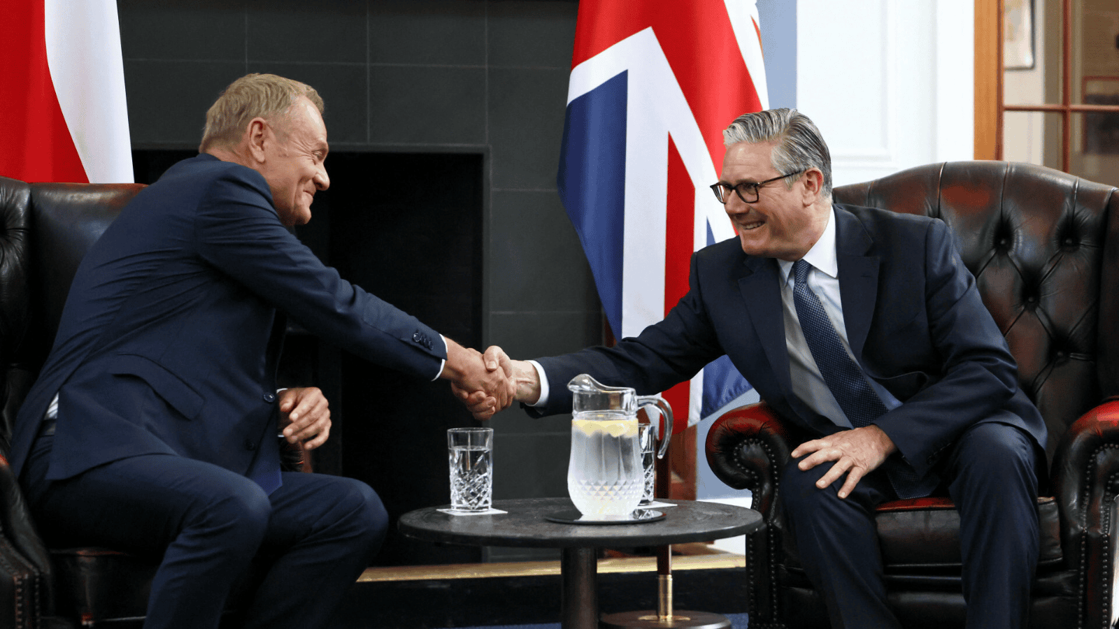 Tusk, Starmer, Polska, Wielka Brytania, traktat