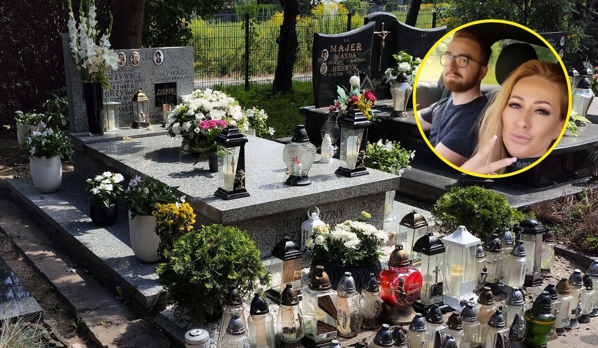 Jak dziś wygląda grób syna Sylwii Peretti?, fot. Goniec, Instagram/sylwia_peretti
