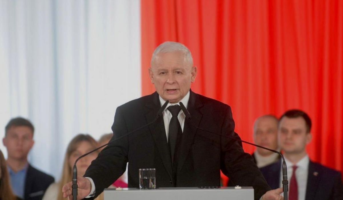 Jarosław Kaczyński zboże