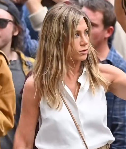 Jennifer Aniston oblana ropą, fot. Instagram