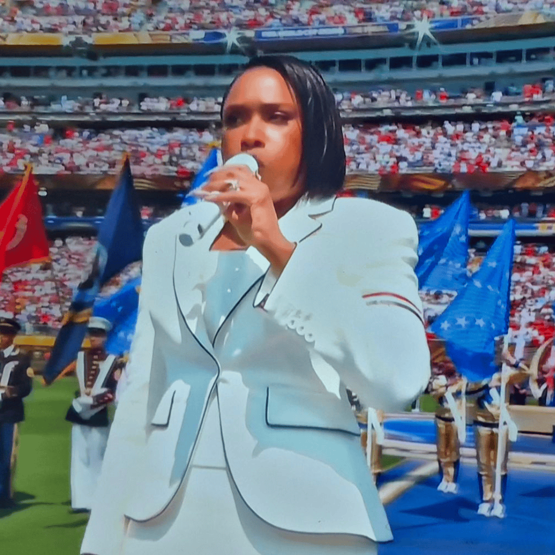 Zaśpiewała hymn USA na zakończeniu Mundialu. Sieć zapłonęła