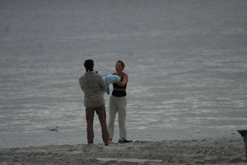 Joanna Moro przyłapana w Sopocie. Dała popis odwagi