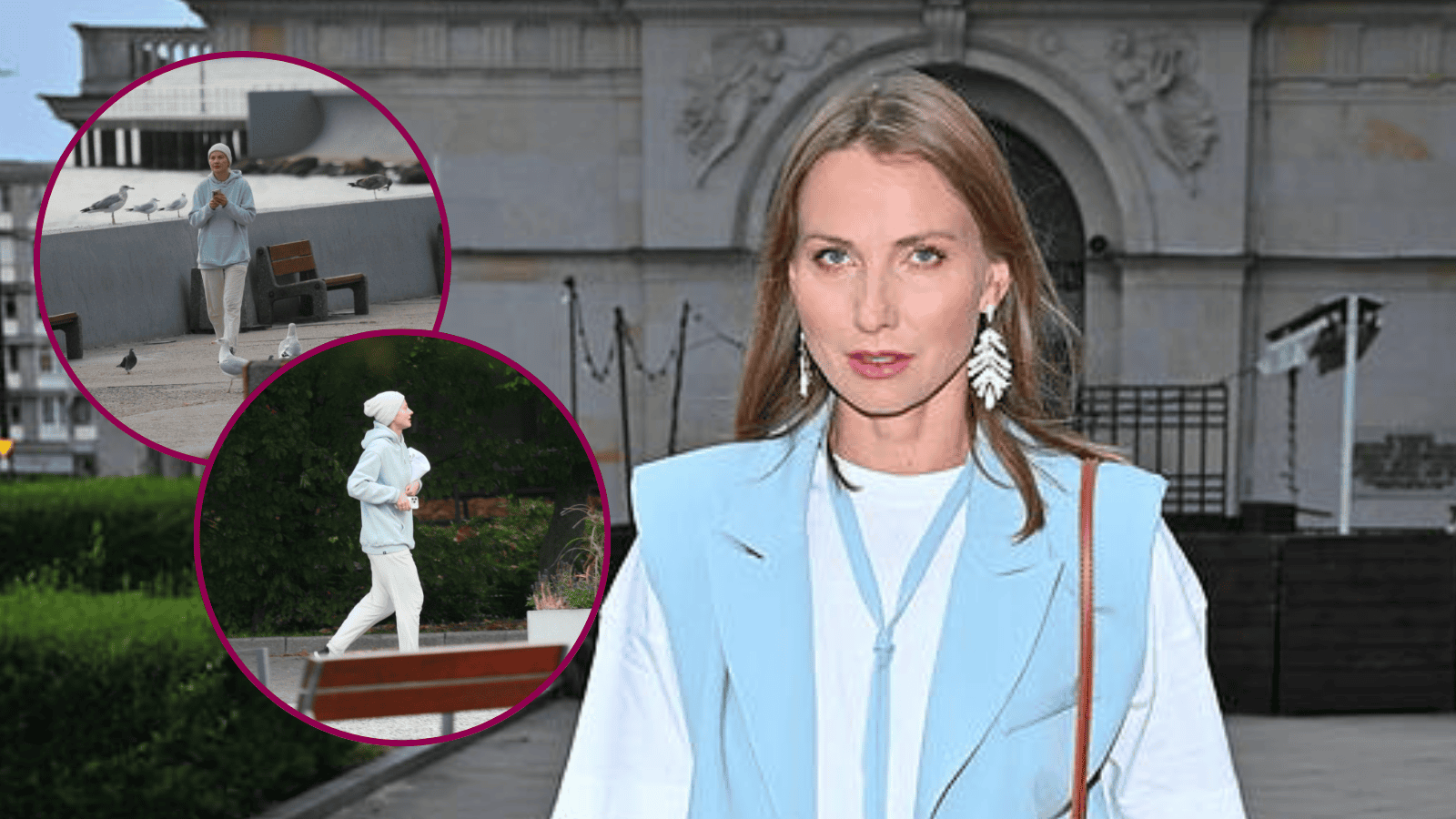 Joanna Moro przyłapana w Sopocie. Dała popis odwagi