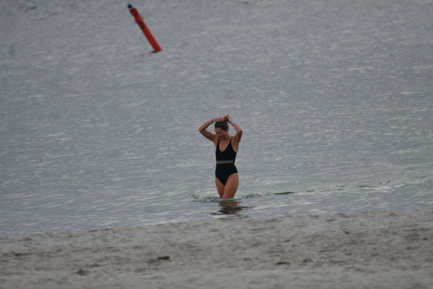 Joanna Moro przyłapana w Sopocie. Dała popis odwagi