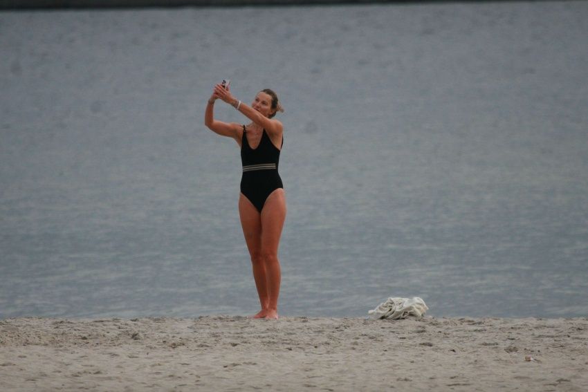 Joanna Moro przyłapana w Sopocie. Dała popis odwagi