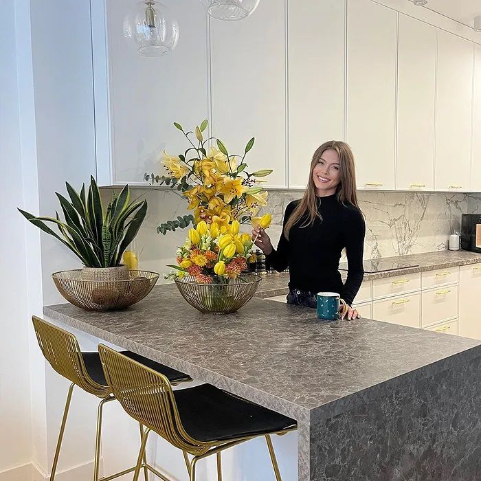 Joanna Opozda w nowym mieszkaniu fot. screen z Instagrama @asiaopozda
