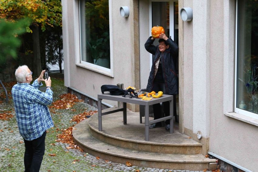 Halloween 2026. Joanna Senyszyn szykuje przyjęcie. Zdjęcia