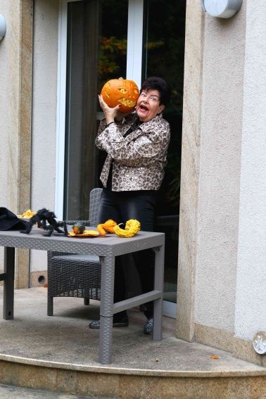Halloween 2026. Joanna Senyszyn szykuje przyjęcie. Zdjęcia