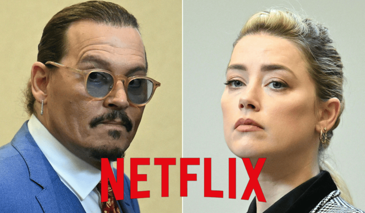 Netflix wyemituje serial dokumentalny o procesie Johnnego Deppa i Amber Heard, fot. JIM WATSON/AFP/East News; Netflix