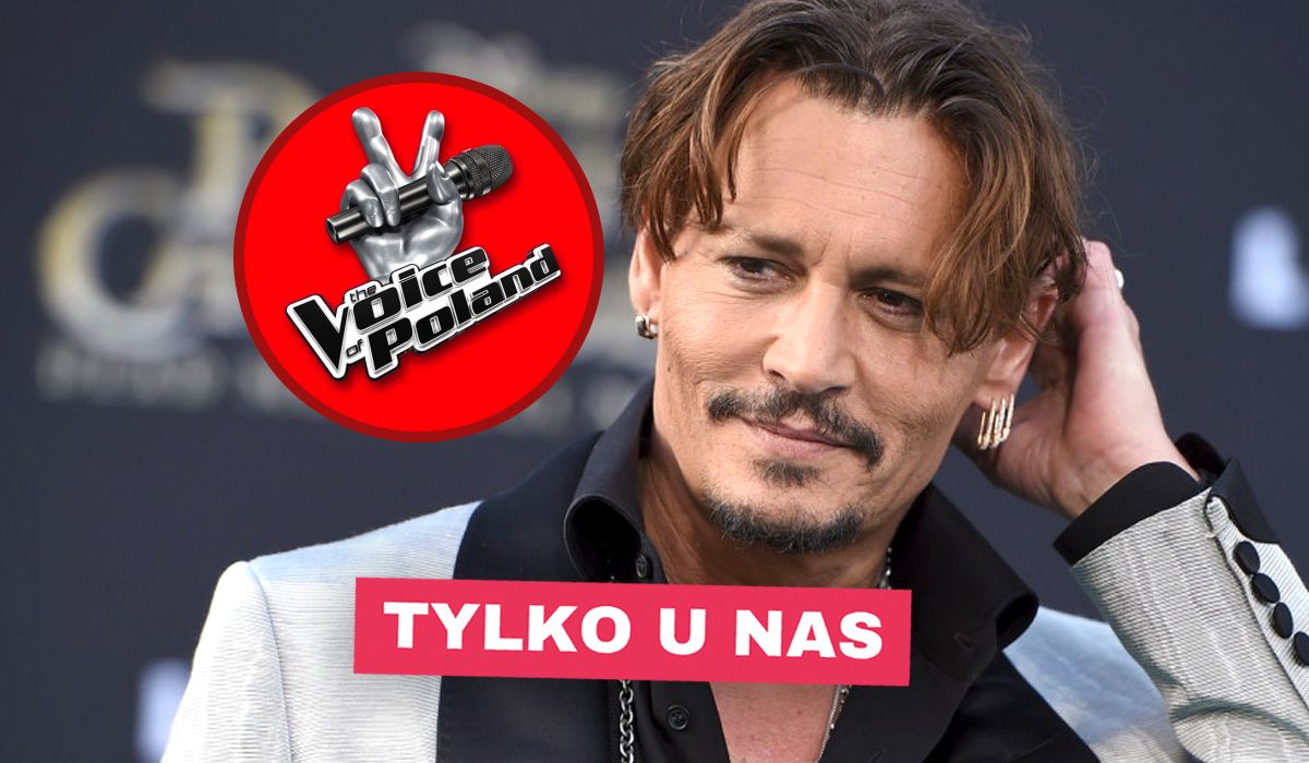Johnny Depp w Polsce spotka się z gwiazdą The Voice, fot. EastNews