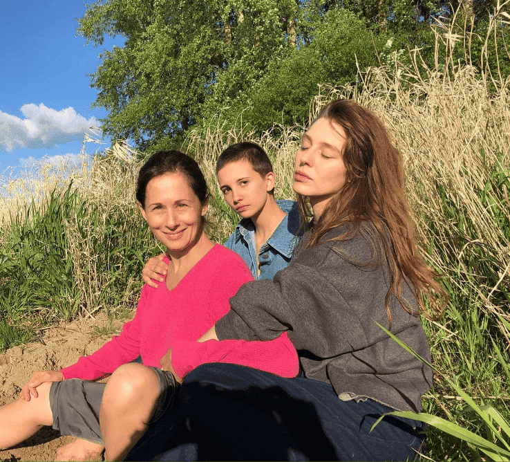 Jolanta Fraszyńska z córkami fot. Instagram