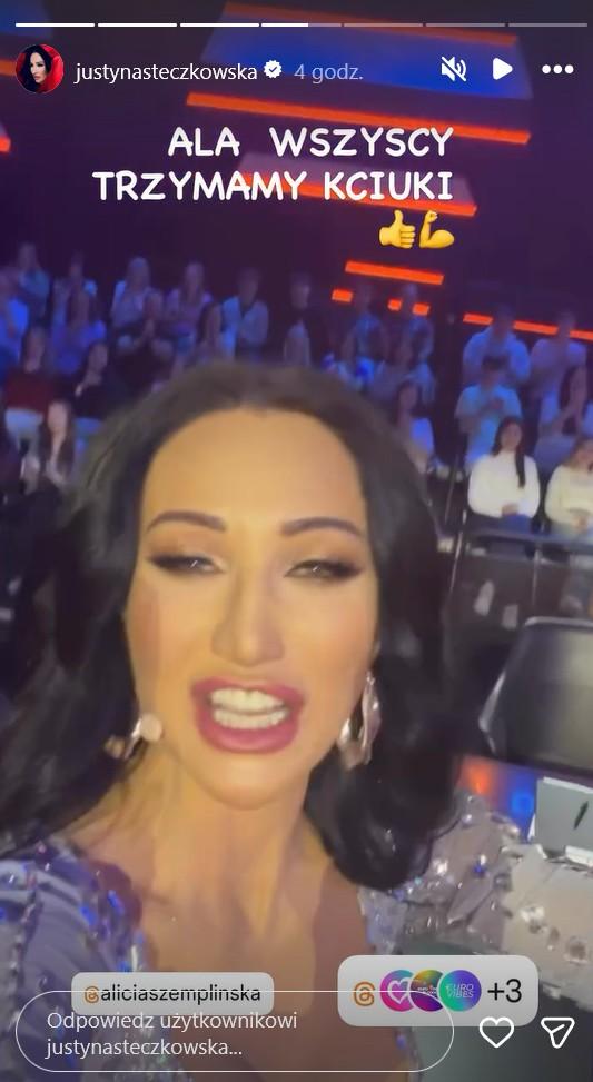 Justyna Steczkowska zrobiła coś niezwykłego dla Alicji Szemplińskiej tuż przed Eurowizją. To jest hit!