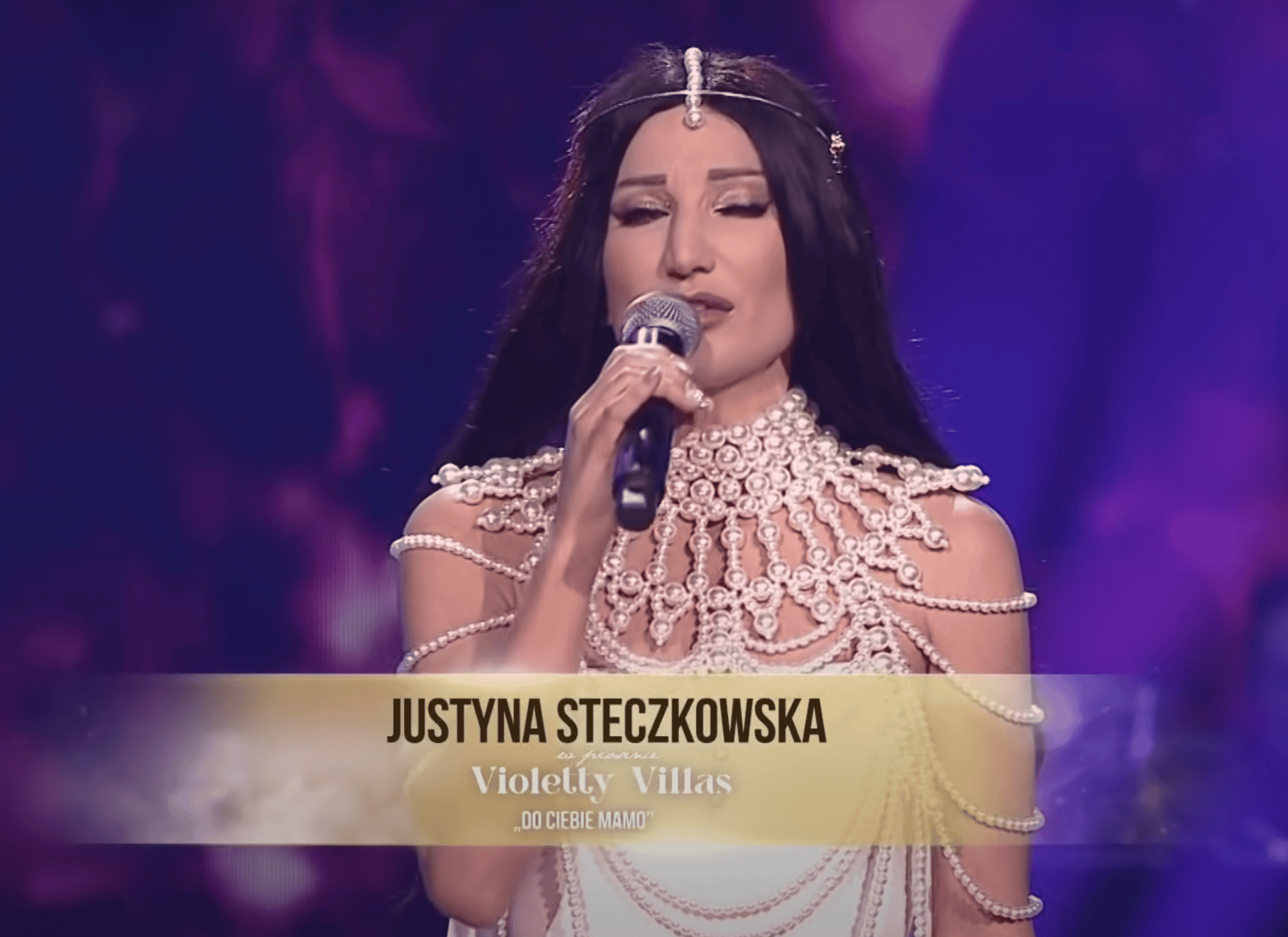 Justyna Steczkowska – występ z piosenką 