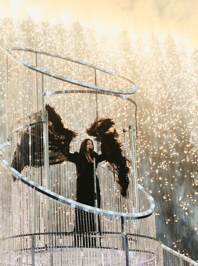 Eurowizja 2025. Wybuczeli reprezentantkę Izraela. Natychmiastowa reakcja organizatorów