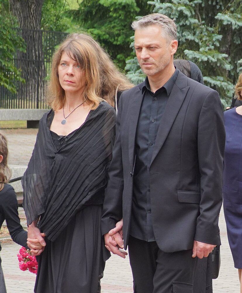 Grzegorz Damięcki z żoną
