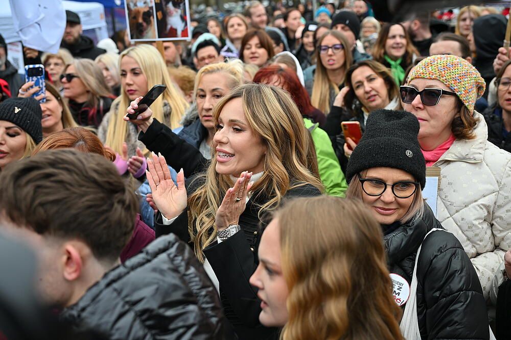 Doda nie czekała ani chwili i pobiegła do Sejmu. Nie mogła przepuścić takiej okazji 