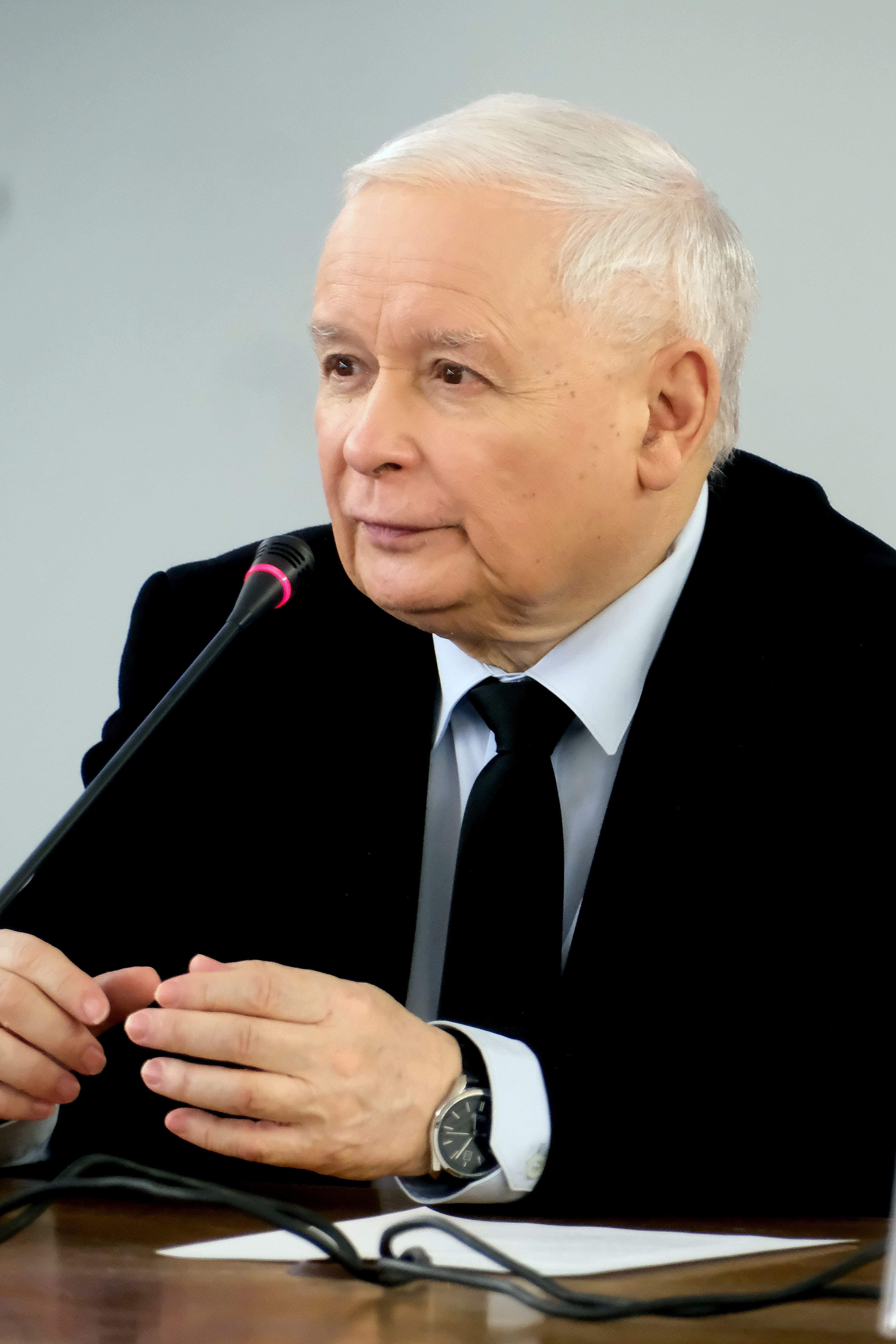 Jarosław Kaczyński zwrócił się do syna Nawrockiego