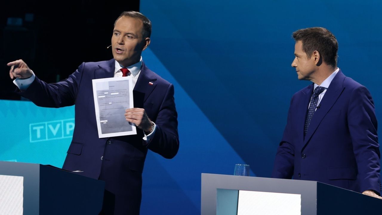 Karol Nawrocki i Rafał Trzaskowski