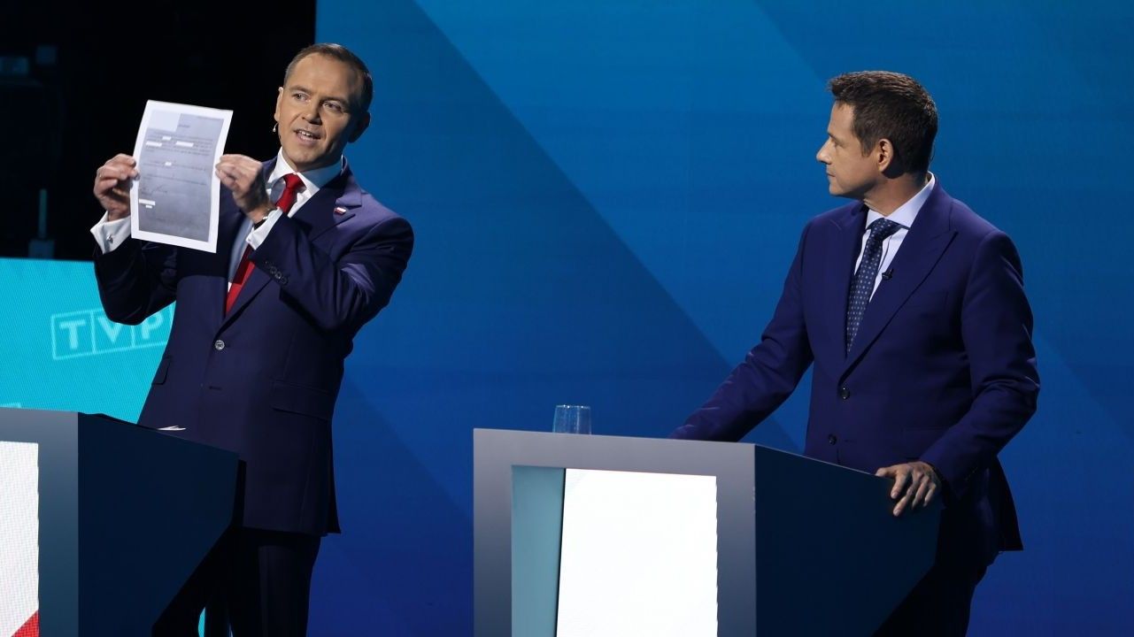 Karol Nawrocki i Rafał Trzaskowski
