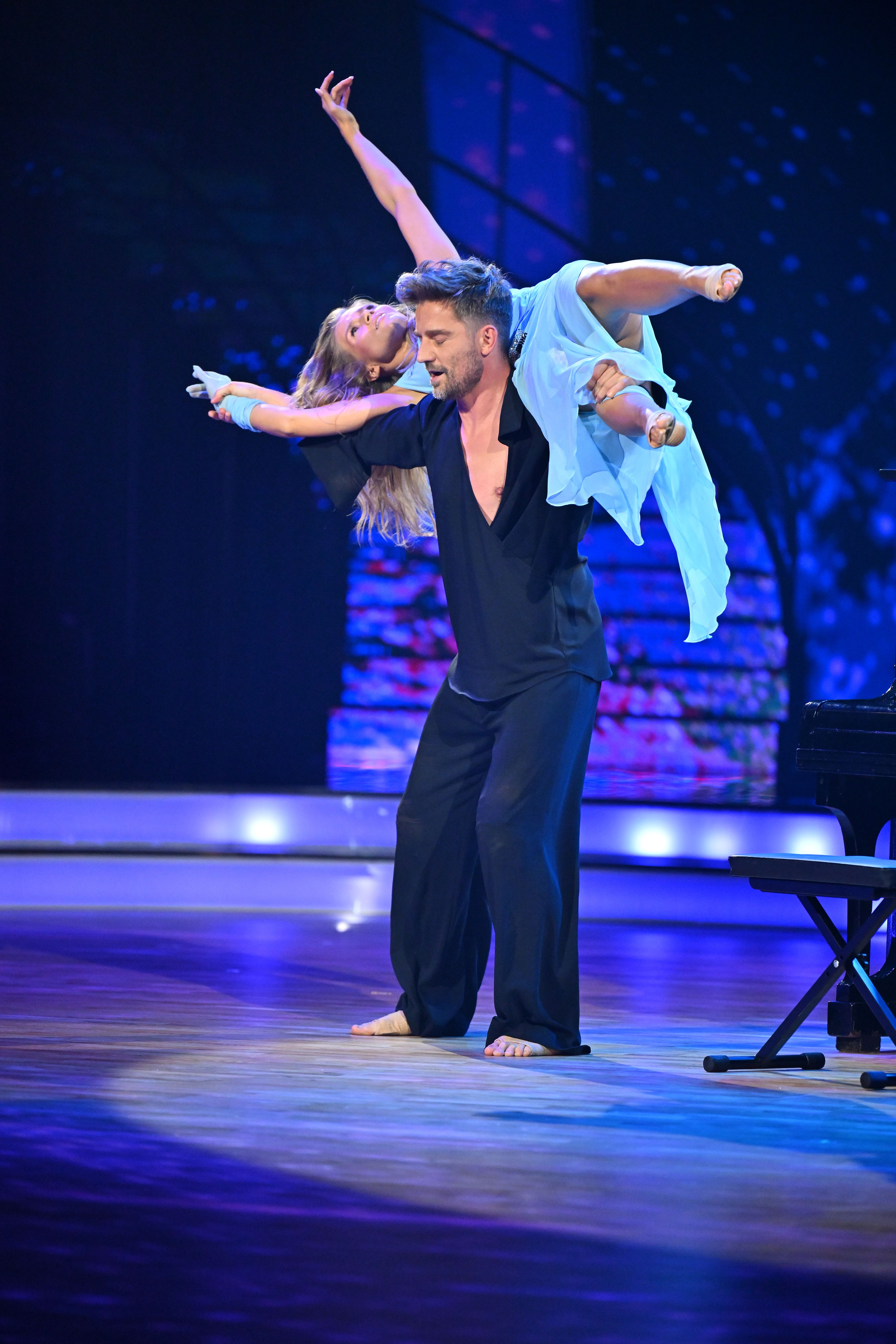 Agnieszka Kaczorowska i Marcin Rogacewicz na parkiecie “Tańca z Gwiazdami”
