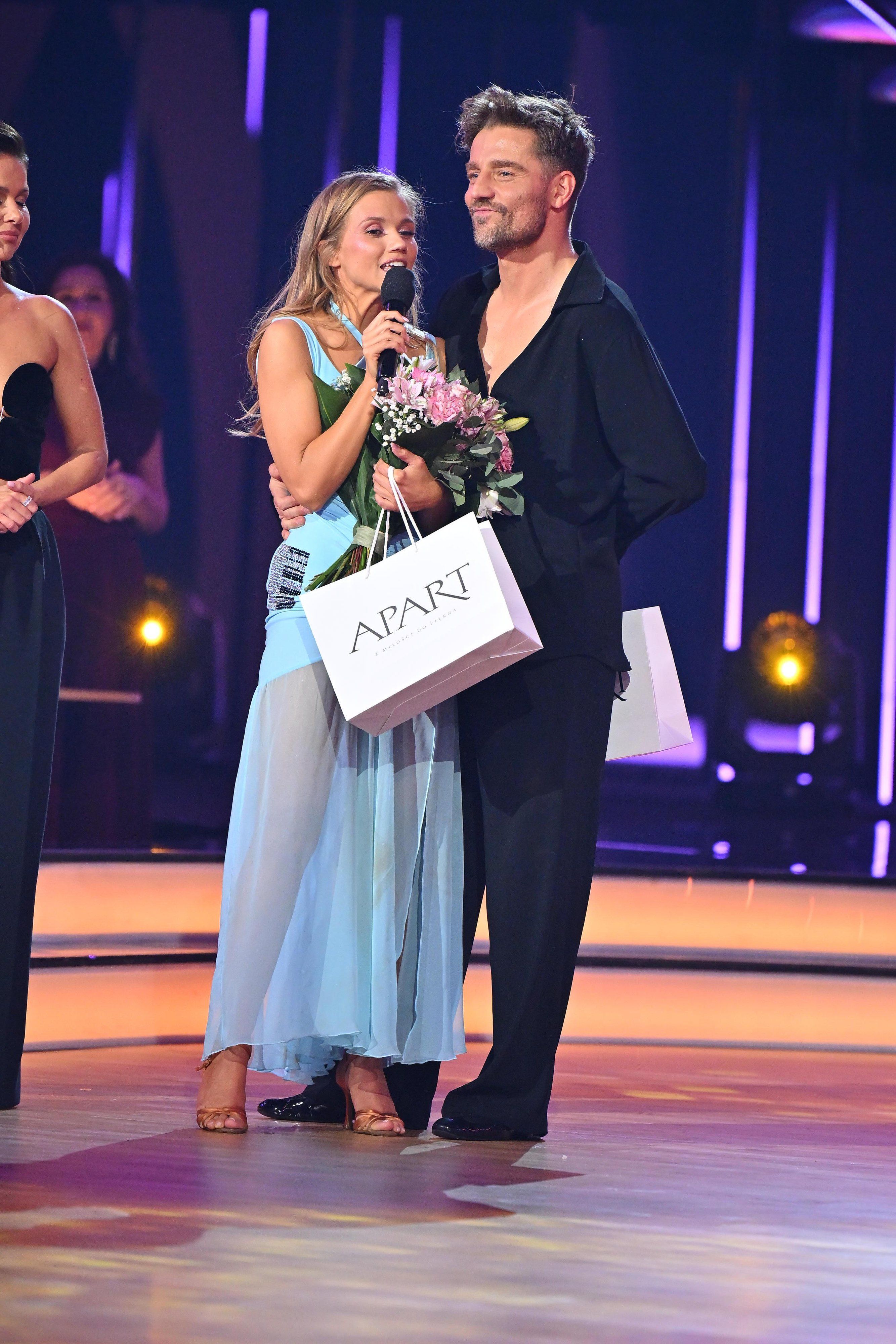 Agnieszka Kaczorowska i Marcin Rogacewicz po odpadnięciu z “Tańca z Gwiazdami”