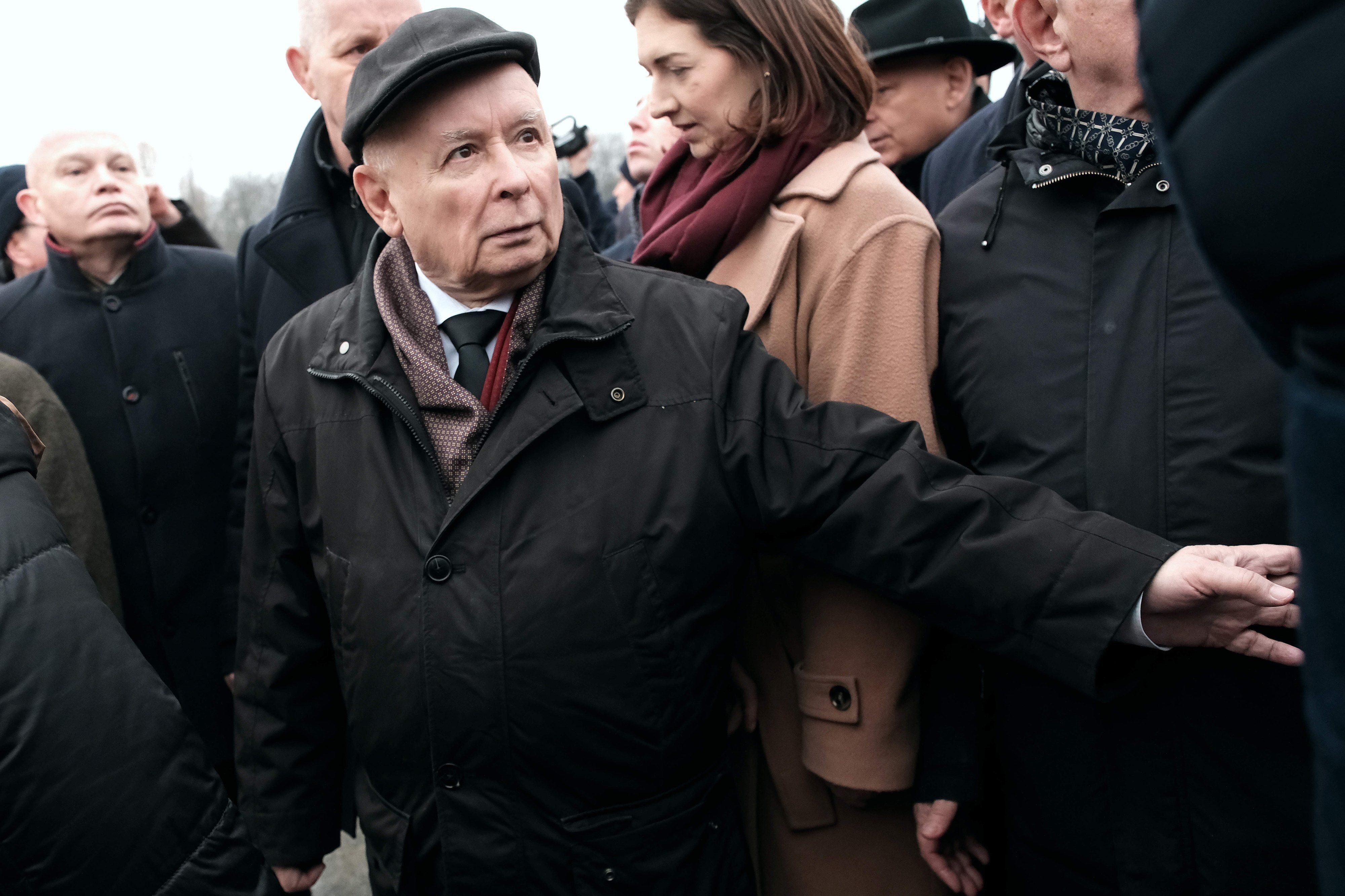 Wpadka podczas wystąpienia Kaczyńskiego na żywo. Padły zaskakujące słowa