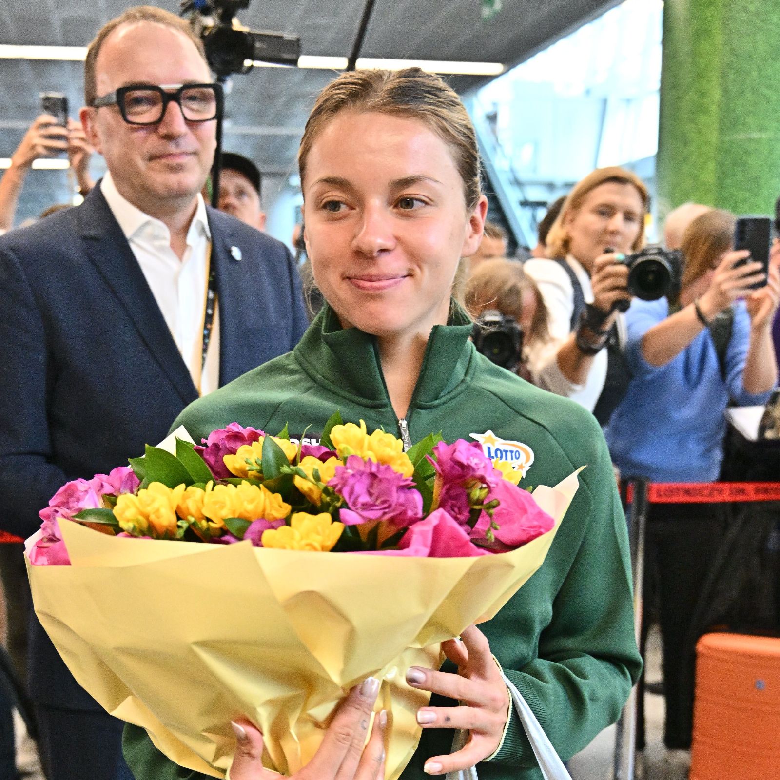 Maja Chwalińska już w Polsce. Tak została przywitana po wylądowaniu