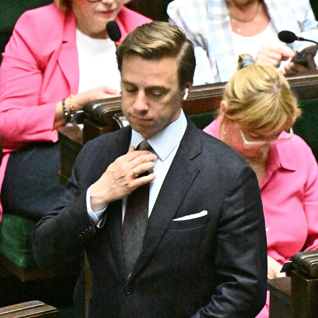 Krzysztof Bosak na nagraniu z Sejmu. Zachowanie polityka wywołało komentarze 