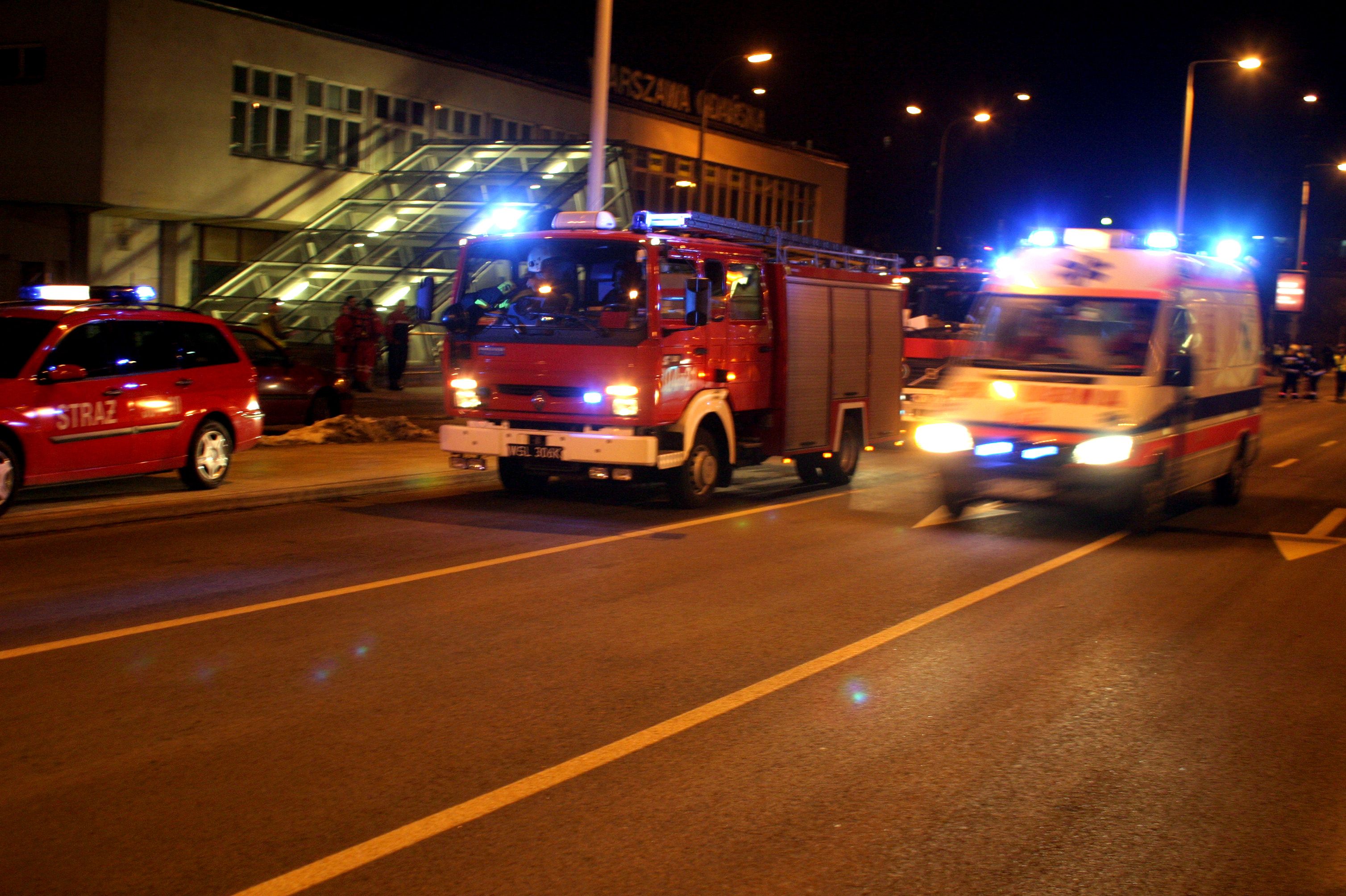 Ciało w spalonej ciężarówce w Gdyni. Makabryczne odkrycie w terminalu kontenerowym