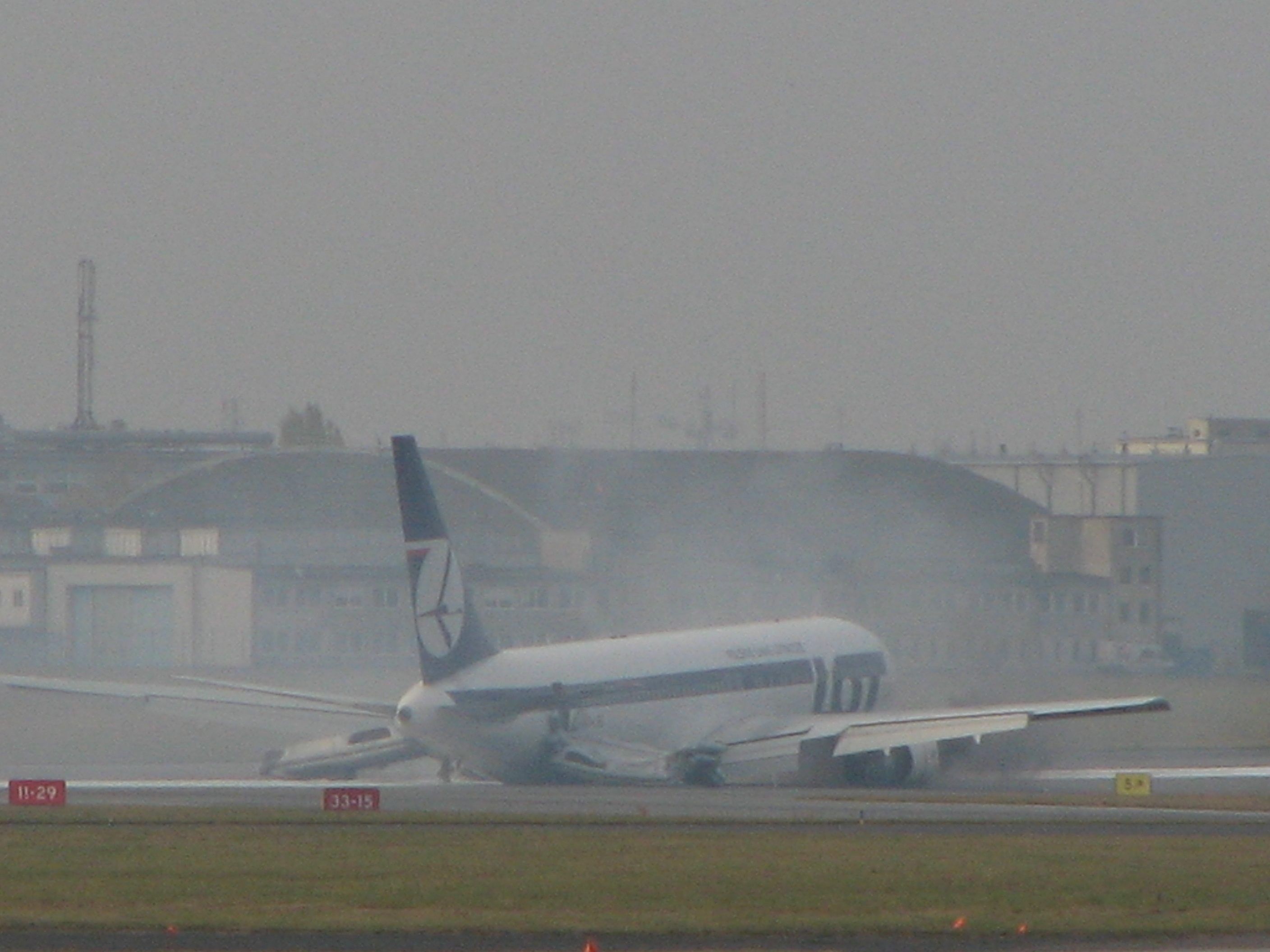 USA: Katastrofa lotnicza. Najpierw uderzenie, potem wybuch. W środku byli ludzie