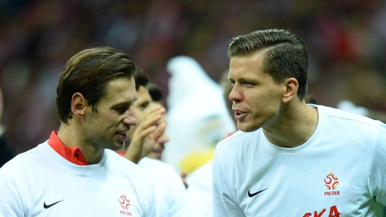 Grzegorz Krychowiak i Wojciech Szczęsny