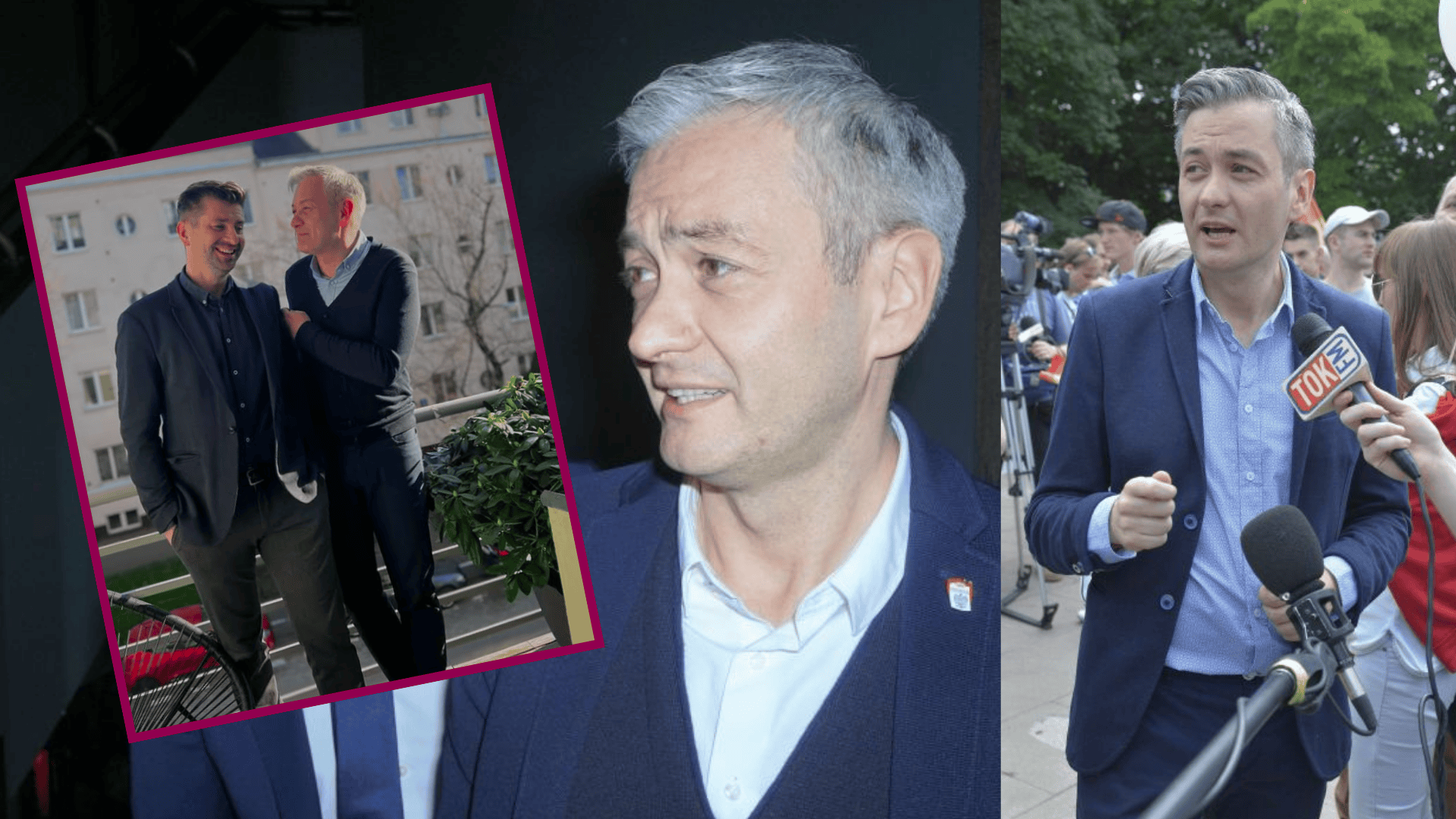 Robert Biedroń ujawnił, w jakim stanie zdrowia jest jego partner