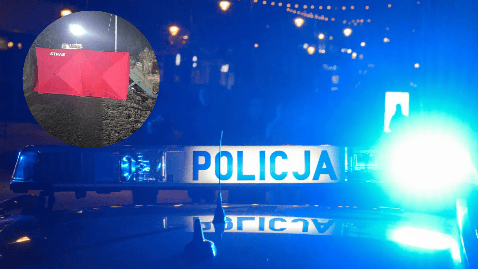 Śmiertelny wypadek na drodze. Nie żyje jedna osoba.