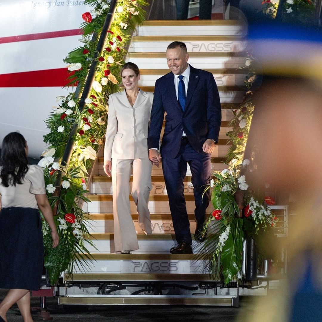 Marta Nawrocka zachwyciła na Filipinach. „Elegancko” to mało powiedziane