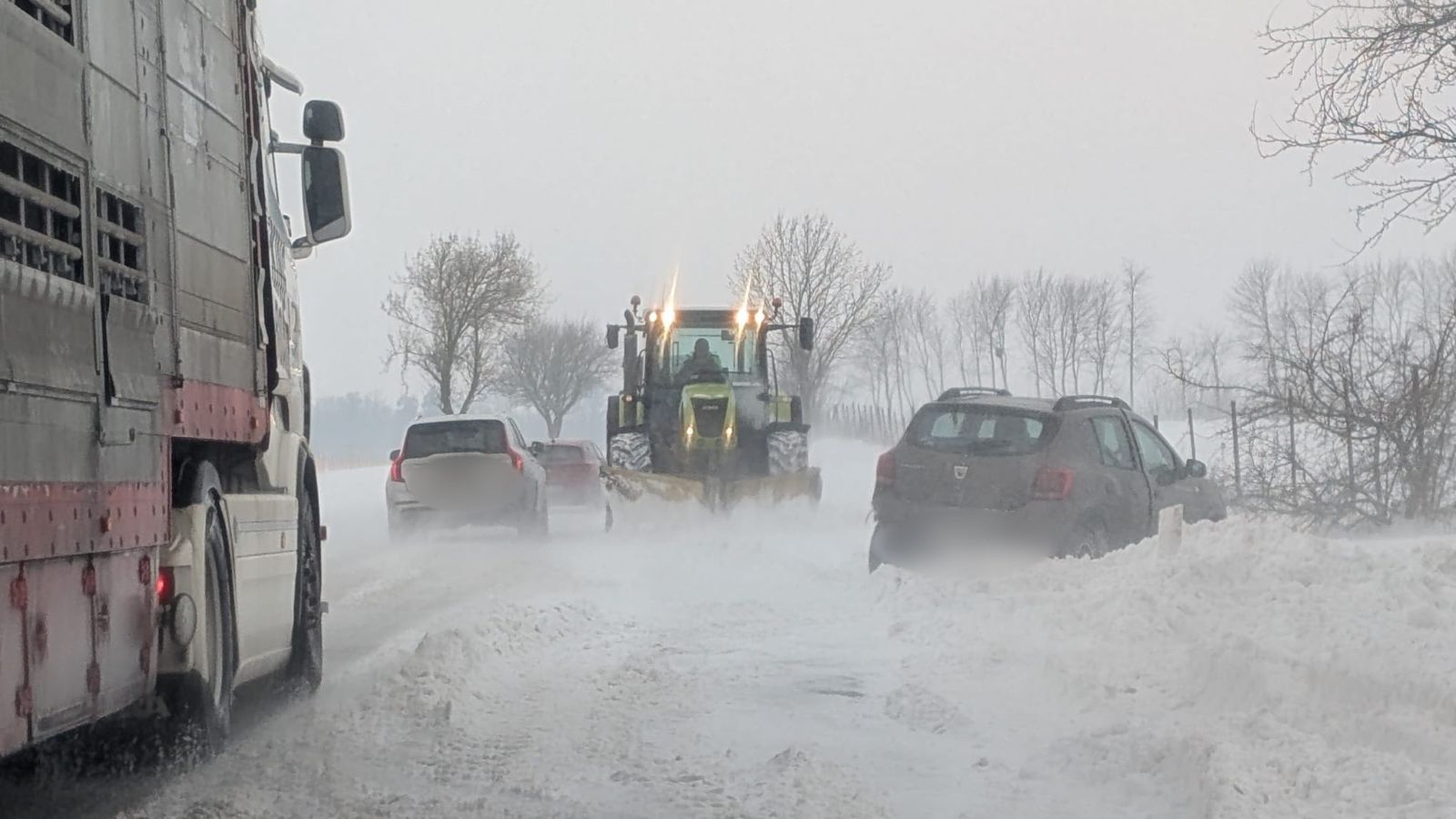 Trudne warunki na DK15. Policja wydała pilny komunikat do kierowców