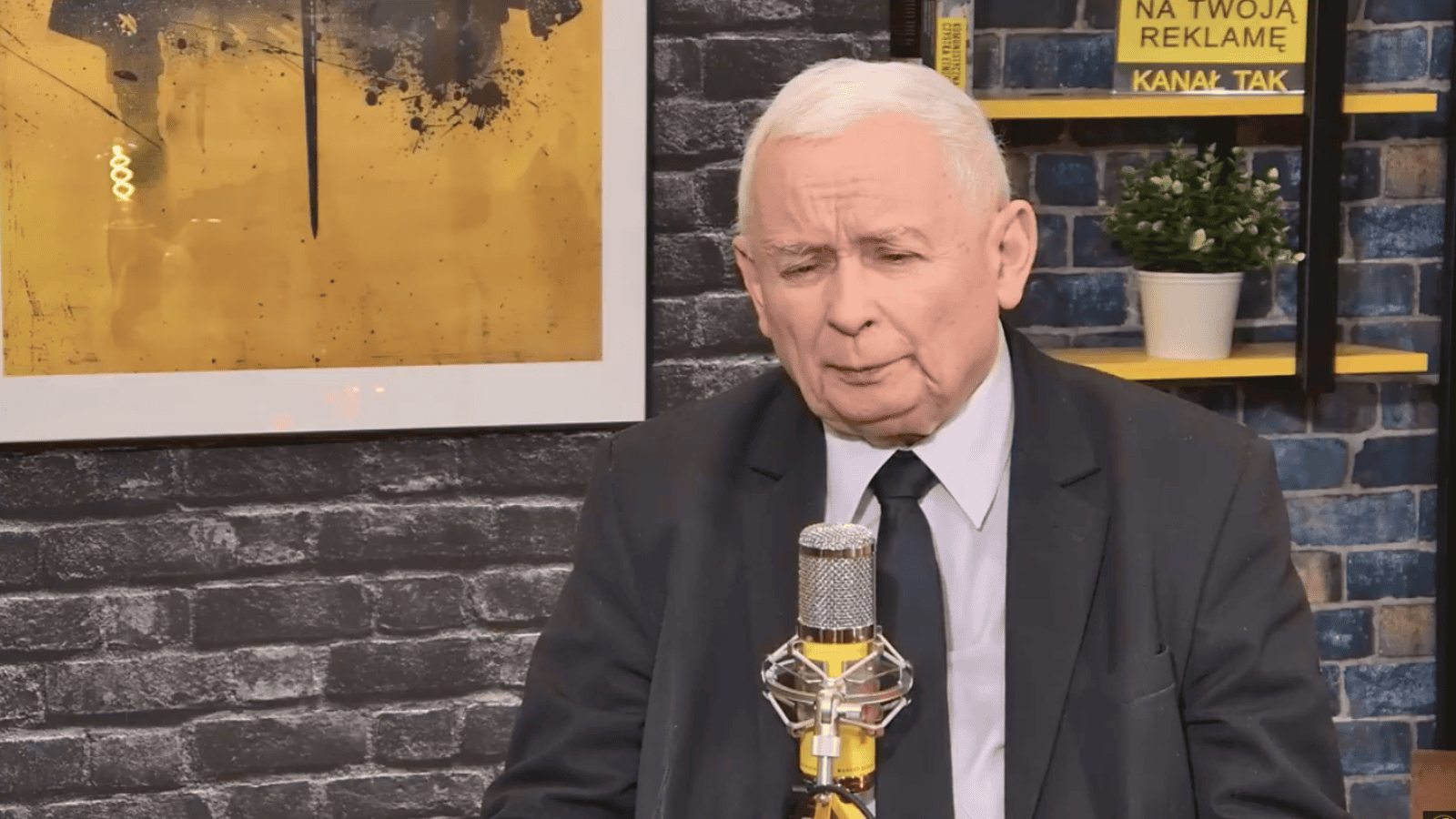 Ależ wpadka Jarosława Kaczyńskiego. Wszystko poszło "na żywo"