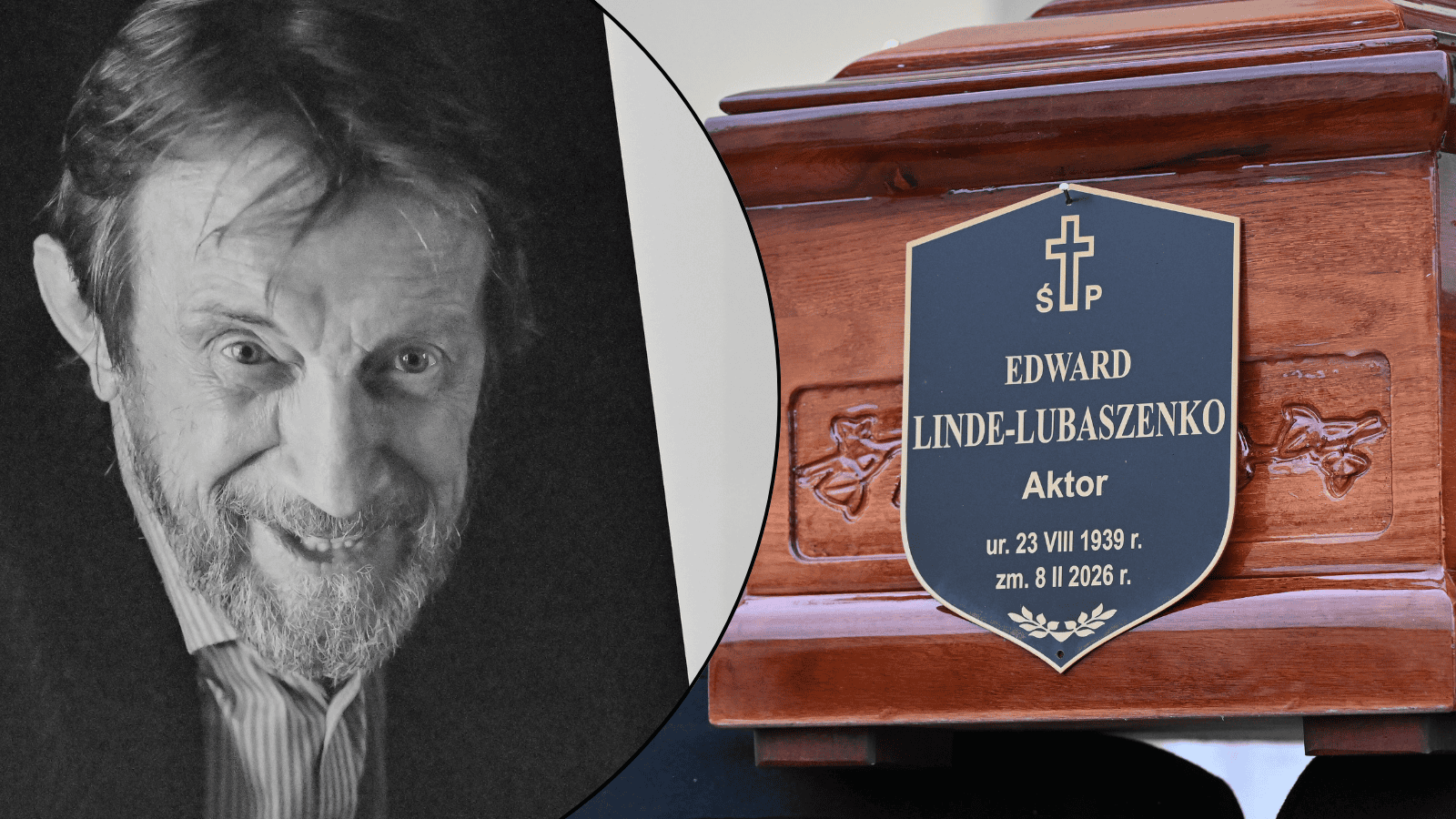 Pogrzeb Edwarda Lubaszenki. To czekało na żałobników przed wejściem do kościoła