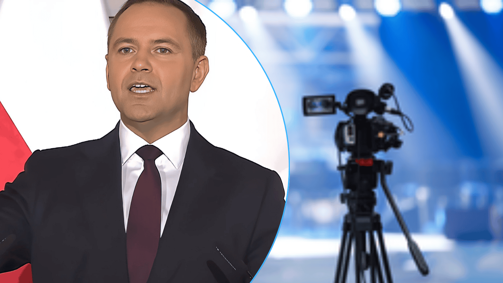 Rymanowski zapytał o Nawrockiego i wtedy się zaczęło. Awantura w programie