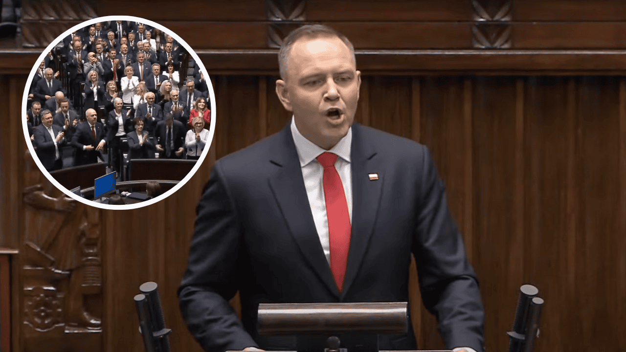 Nawrocki zakończył orędzie prezydenckie potężnym akcentem. Wykrzyczał te kilka słów