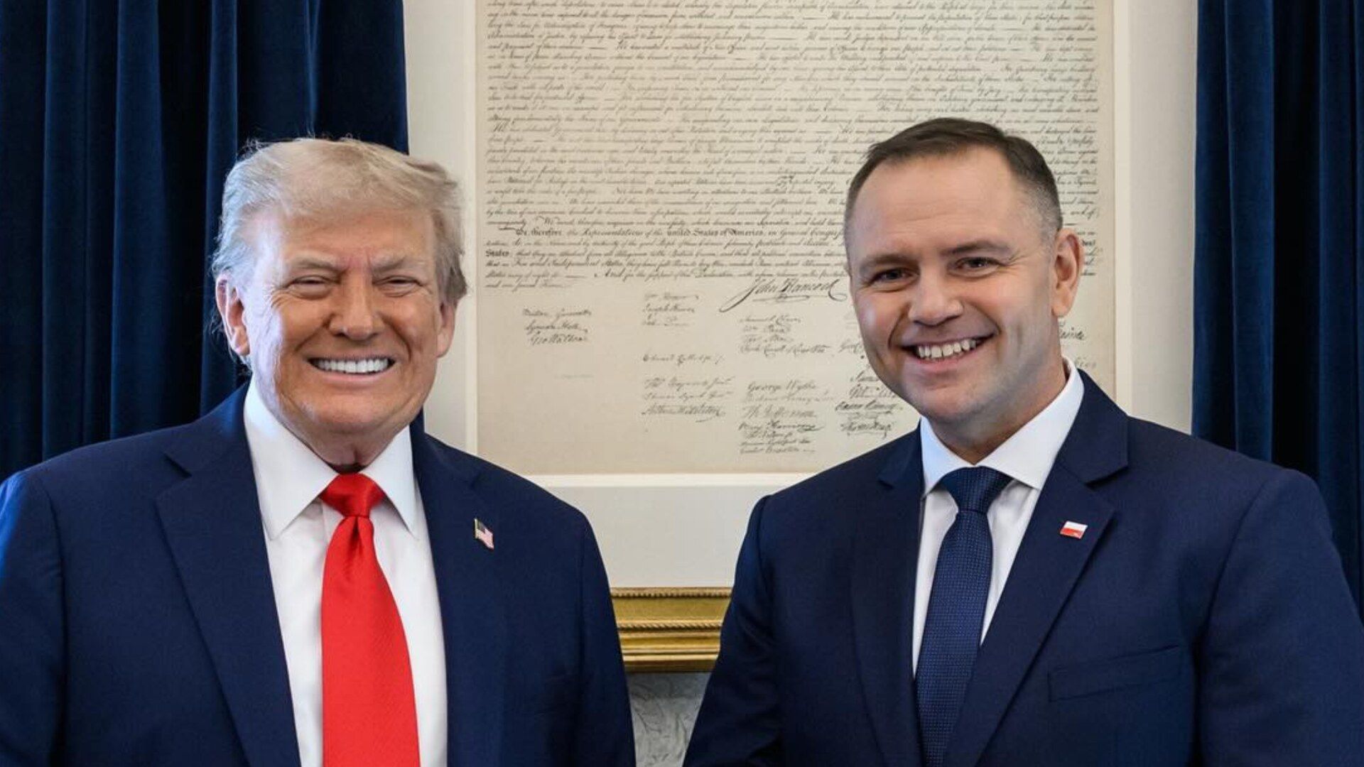 Karol Nawrocki, Donald Trump