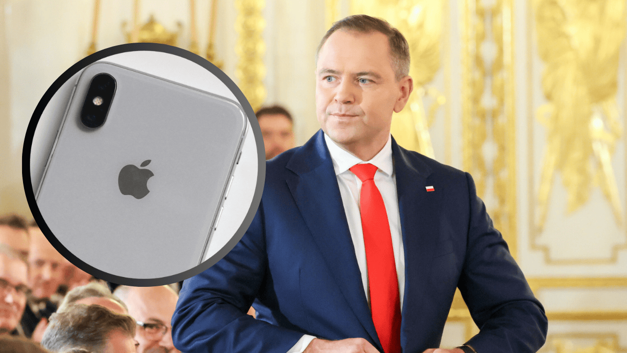 Karol Nawrocki, Iphone
