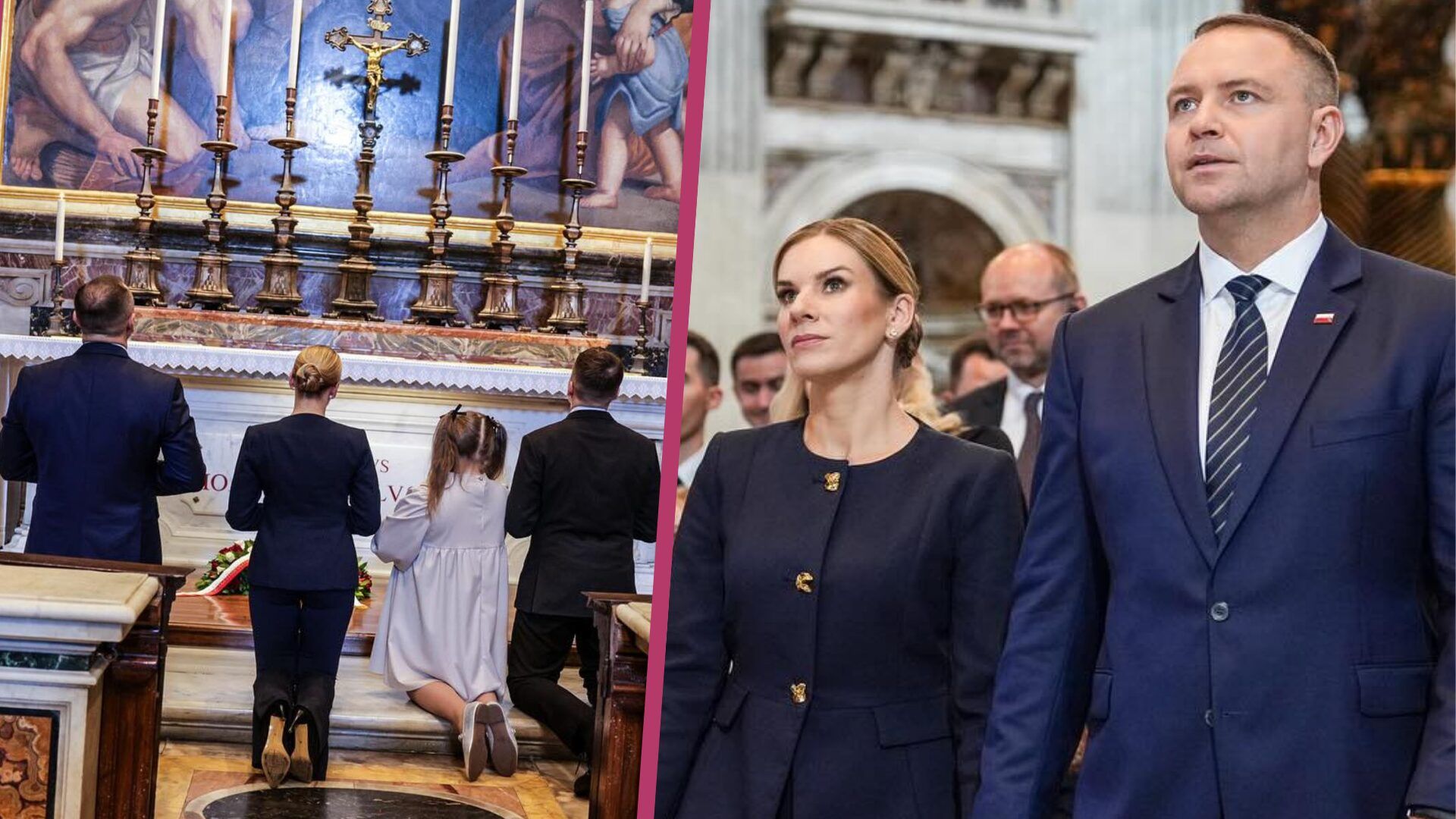 Nawroccy zrobili to w Watykanie. Po tych zdjęciach aż huczy na całym świecie