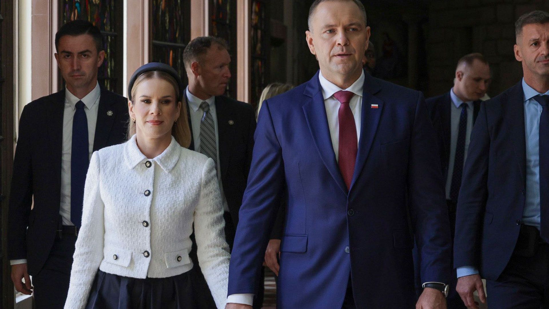 Marta Nawrocka olśniła w USA. Wszyscy patrzyli na jej buty. Naprawdę je włożyła