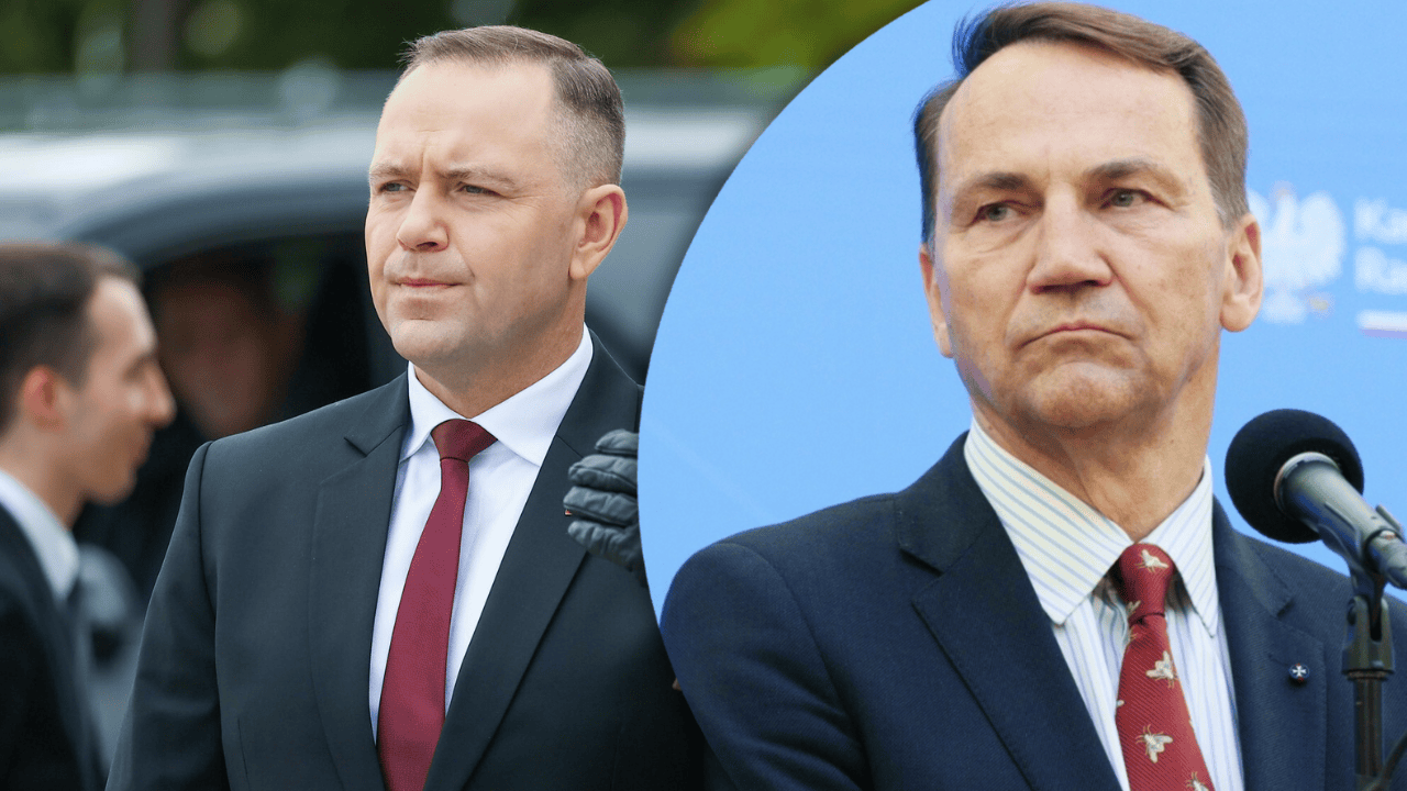 Karol Nawrocki, Radosław Sikorski