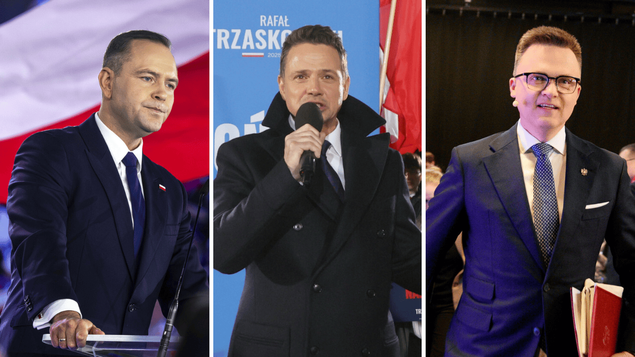 Karol Nawrocki, Rafał Trzaskowski, Szymon Hołownia